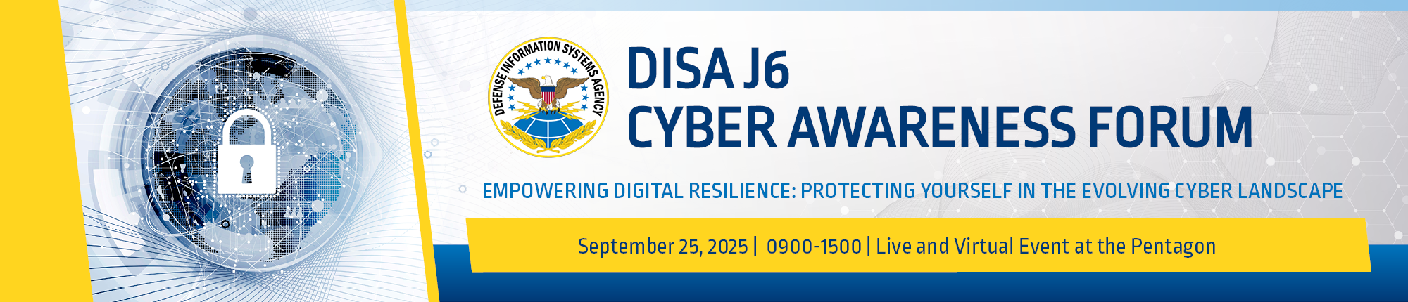DISA J6 Sept 25 2025 | Live and Virtual at the Pentagon