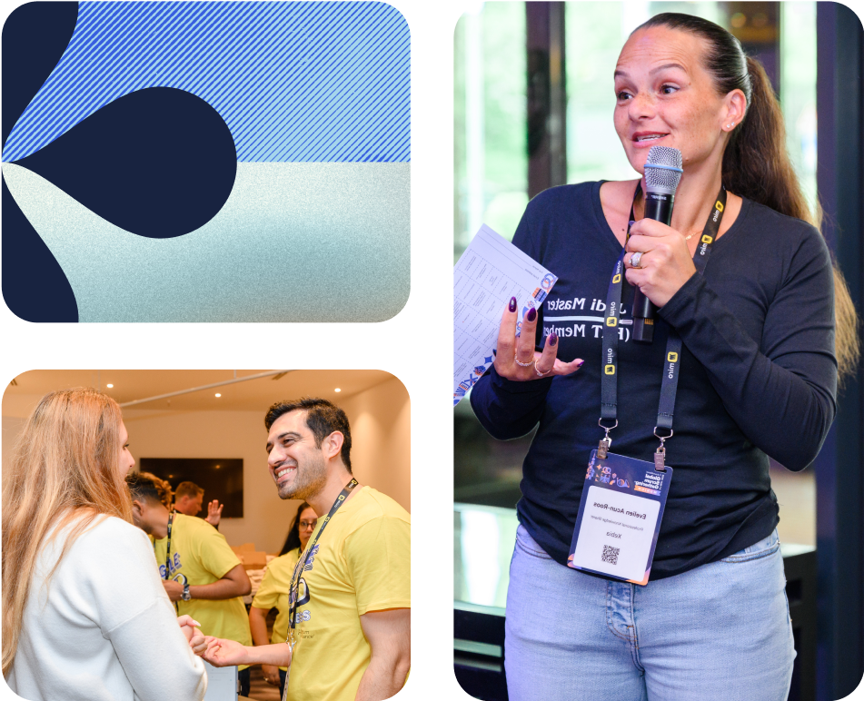 Members of the review team at previous gatherings