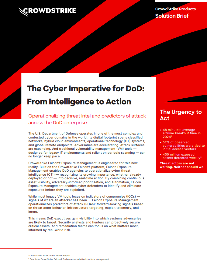 Crowdstrike's Cyber Solution Brief
