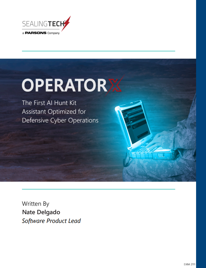 SealingTech's Operator X Capability Overview