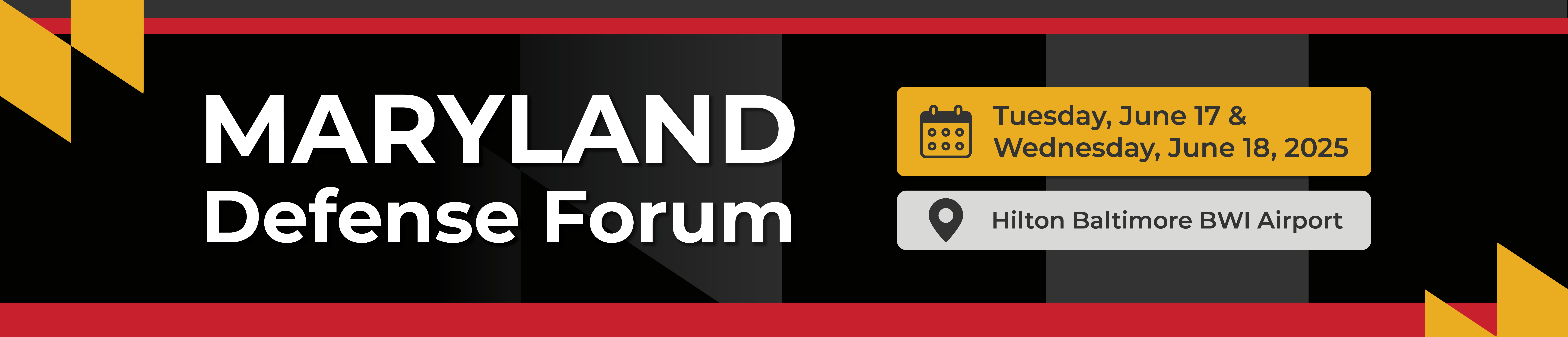 Maryland Defense Forum Tuesday June 17-18, 2025