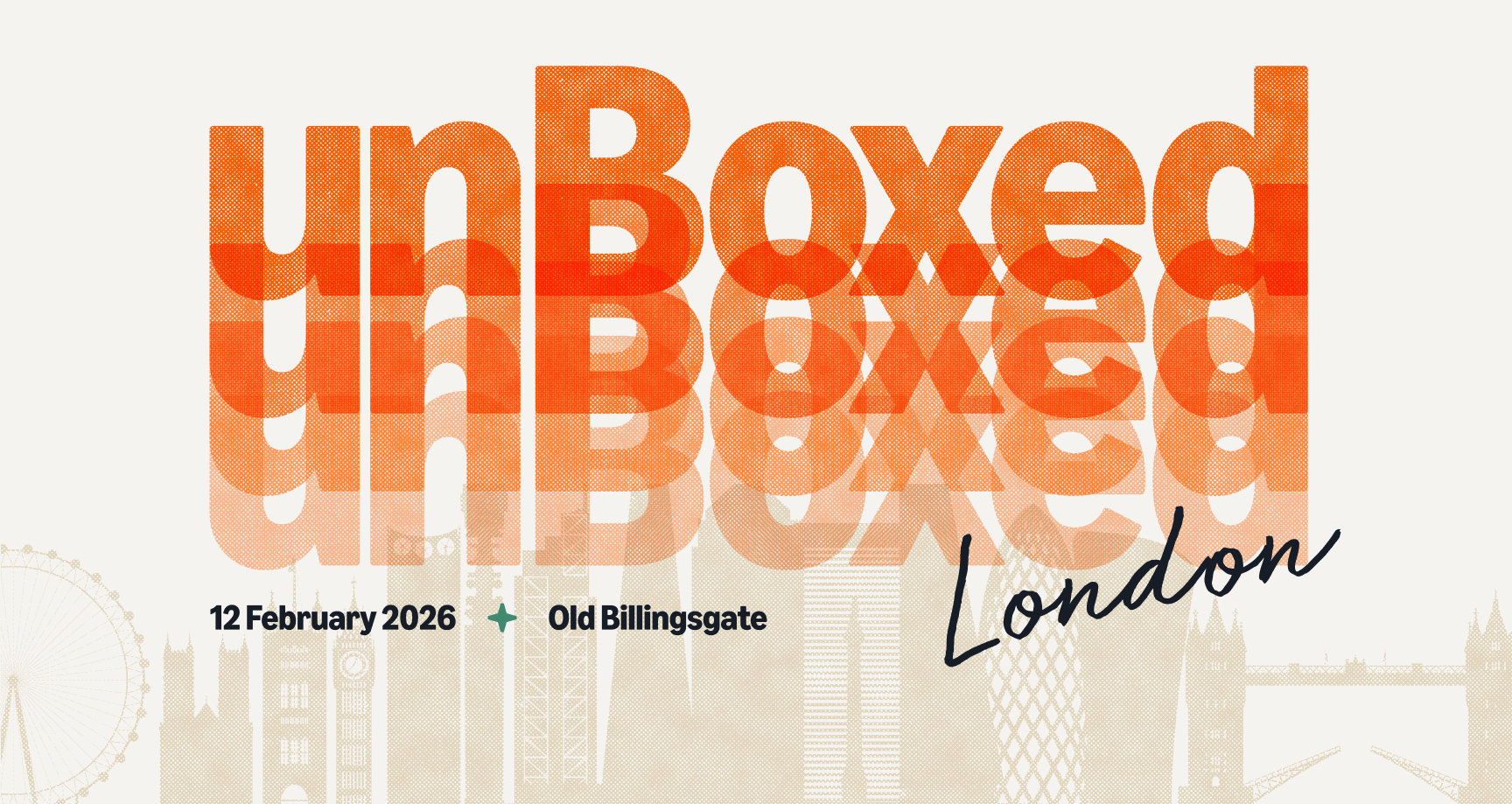 unBoxed London, 12 February 2026, Old Billingsgate
